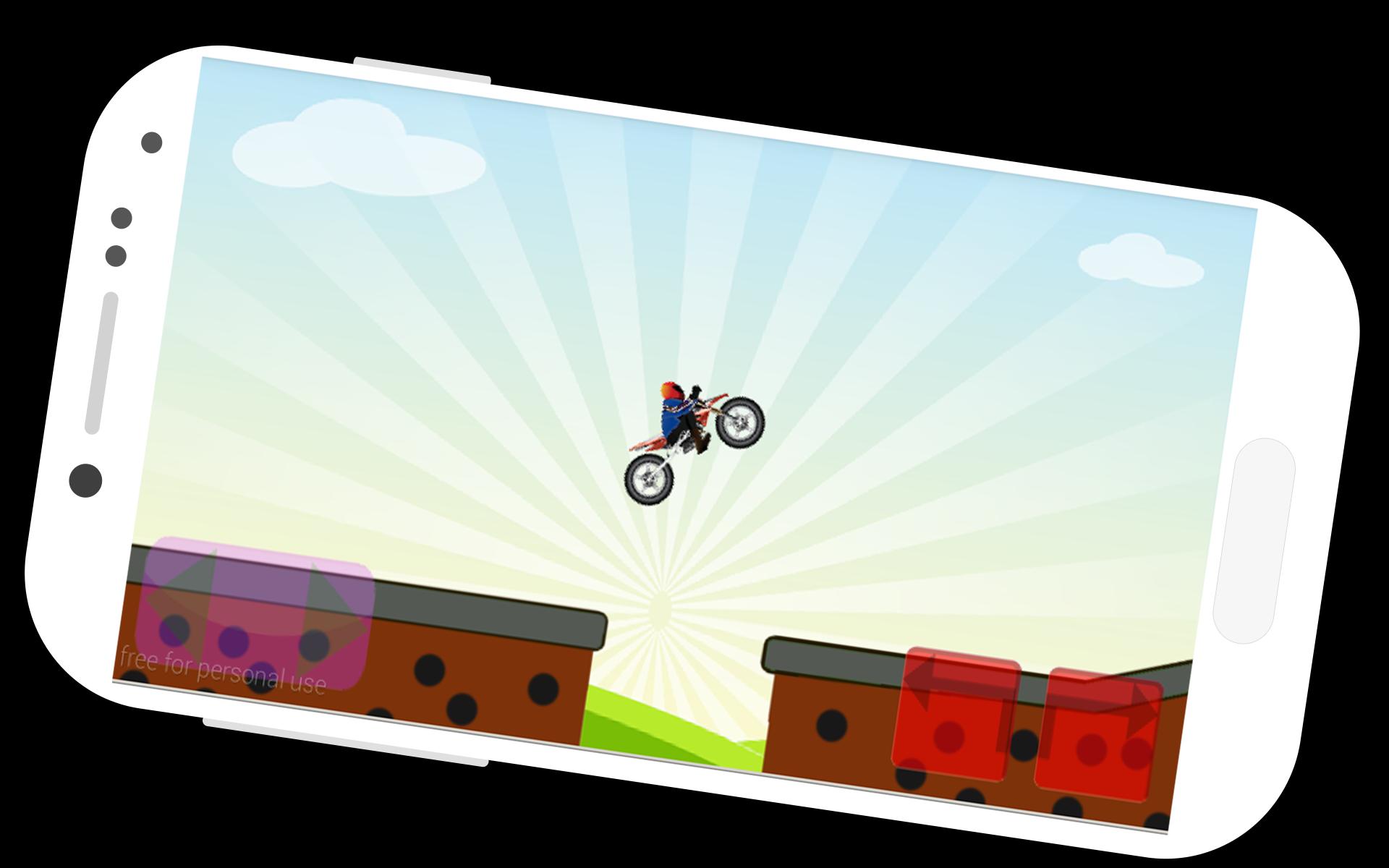 Jungle Motorcycle climb Hill