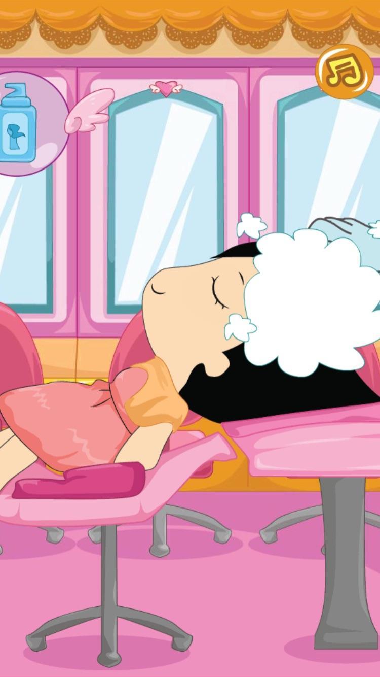 Cute Styling Saloon Girl Game