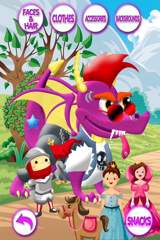 Dragon Dress Up Salon FREE - Make Magic Dragons