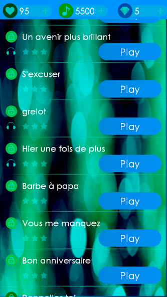 Tuiles magiques Piano