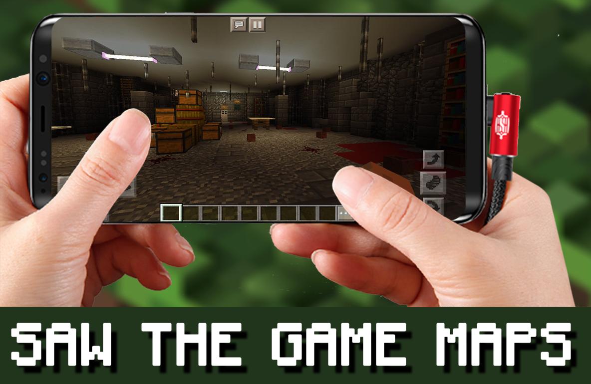 Saw The Game Map for MCPE