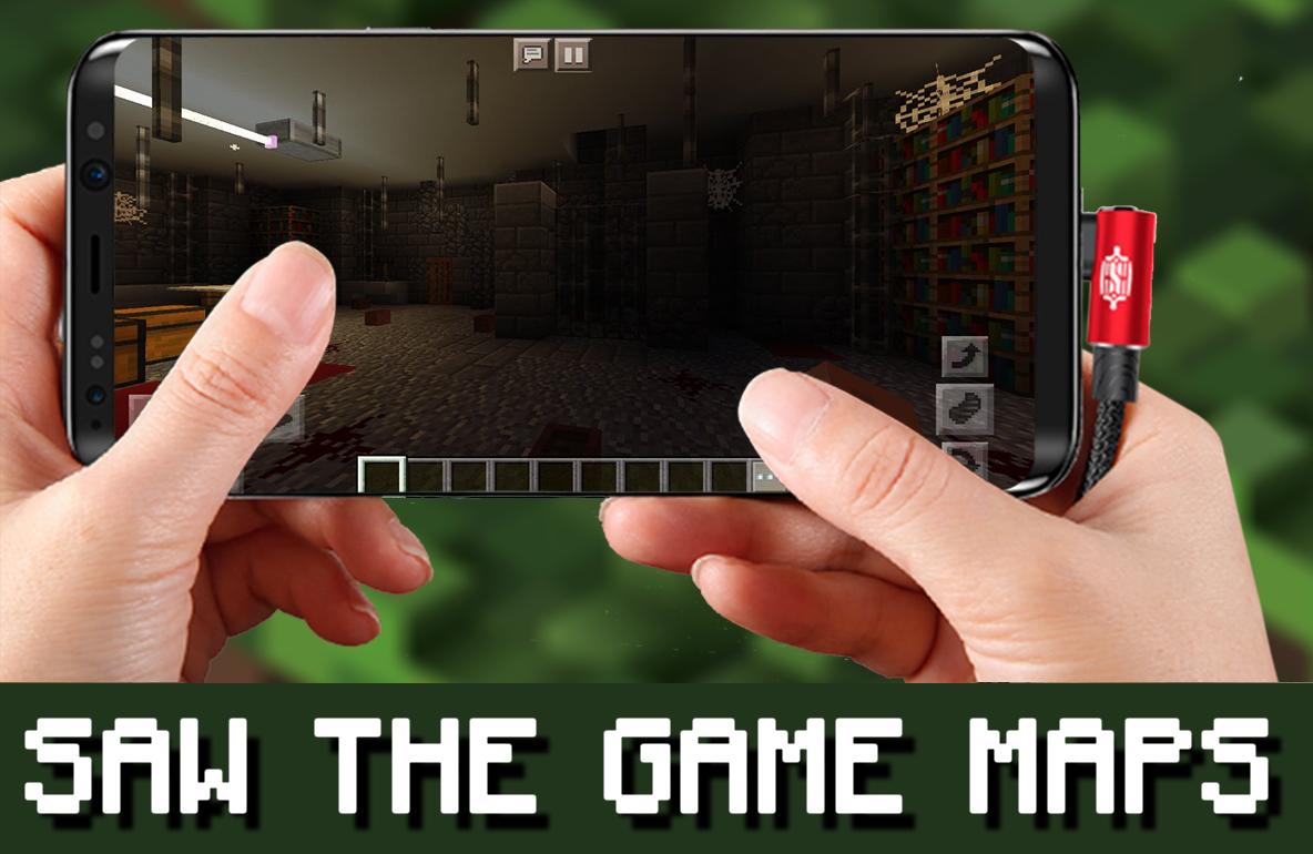 Saw The Game Map for MCPE