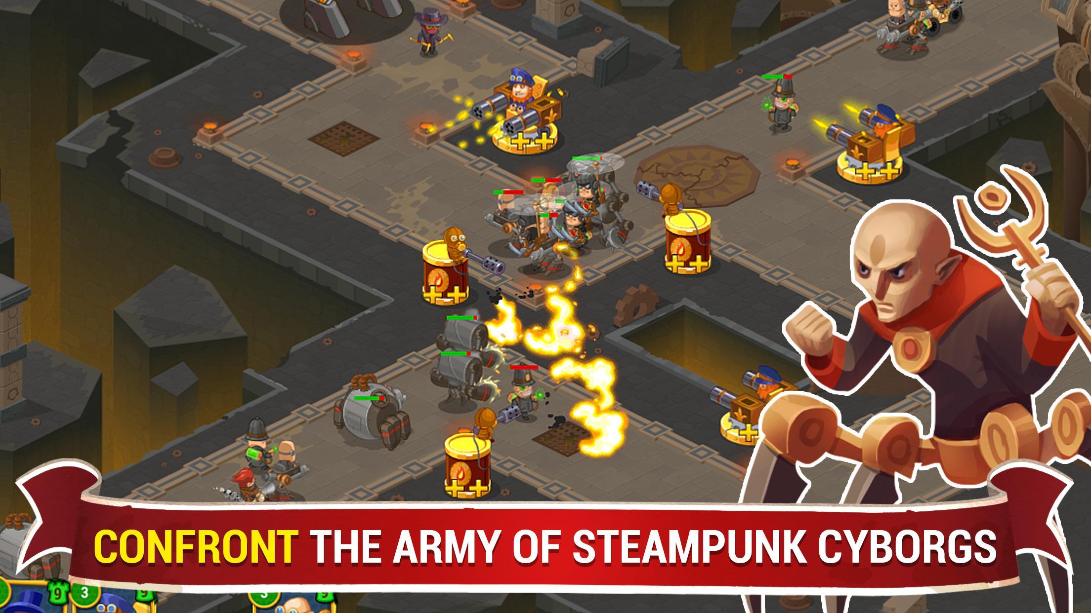 Steampunk Syndicate 2: Tower Defense Game