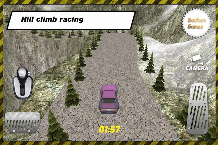 Girl Car Hill Climb