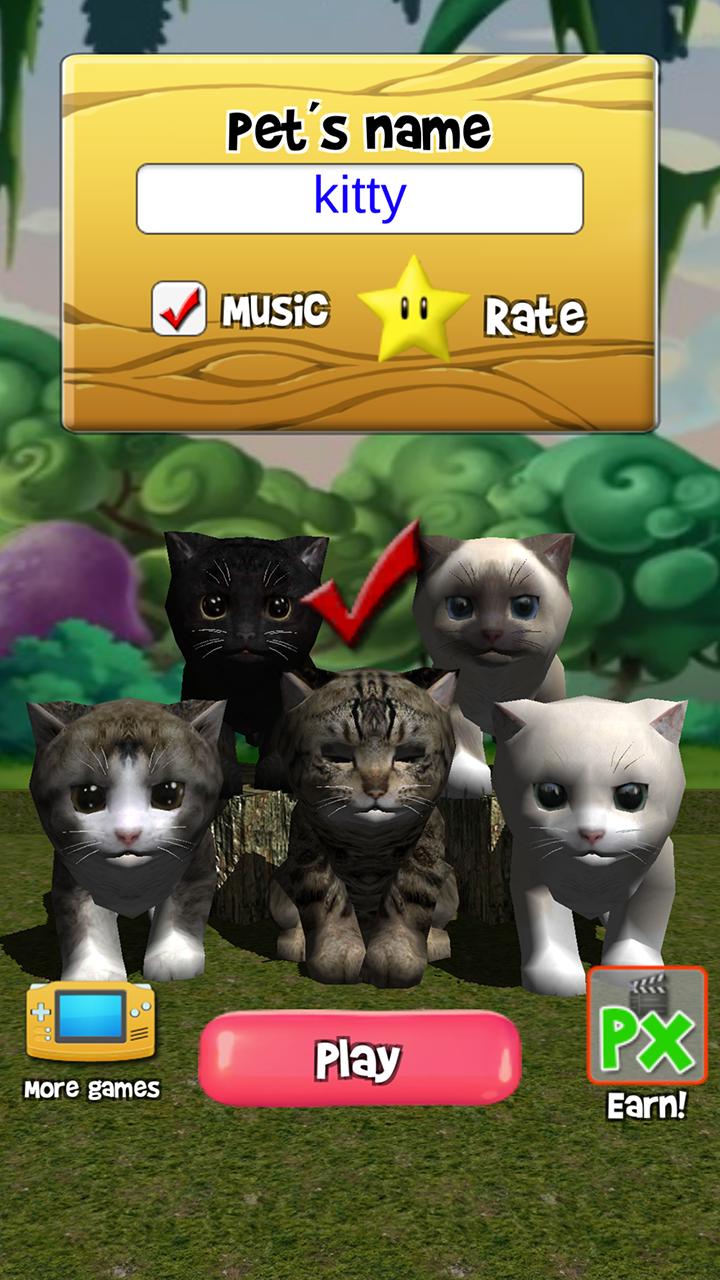 Talking Kittens virtual cat