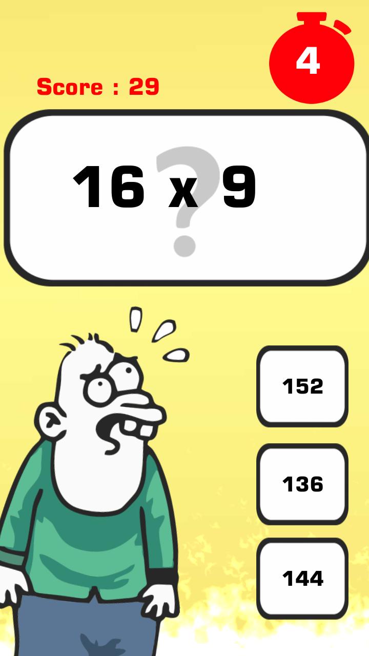 Math Game - Intelligence Test