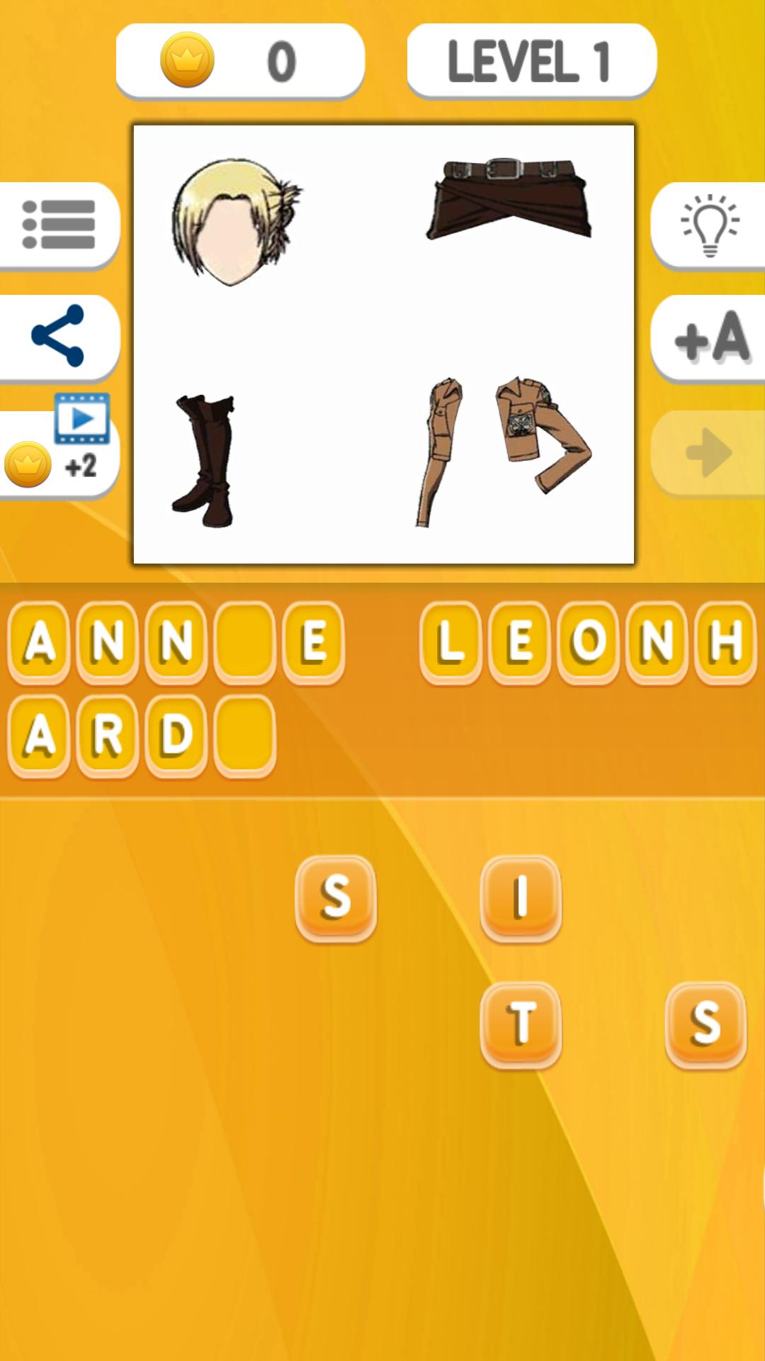 Pics Quiz for Attack on Titan