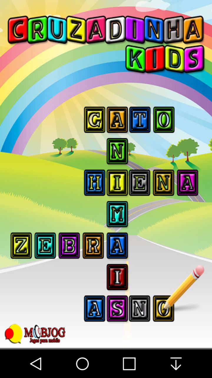 Palavras Cruzadas Infantil