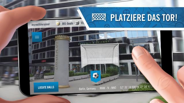 Lidl GoalgettAR - WM Tore Schiessen