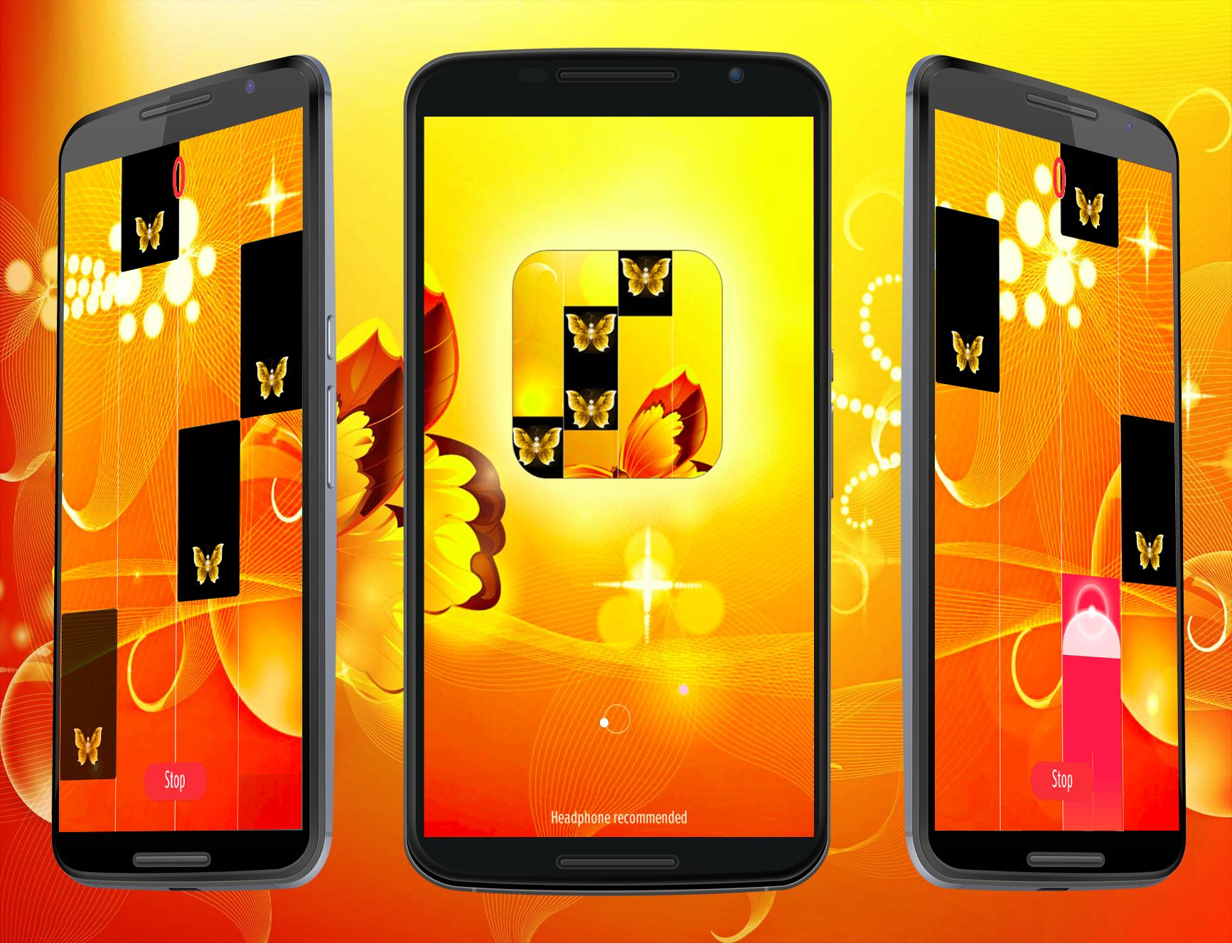 Golden Butterfly Piano Tiles 2019