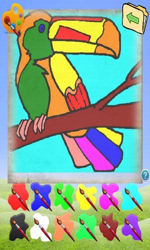 Coloring Game Animals