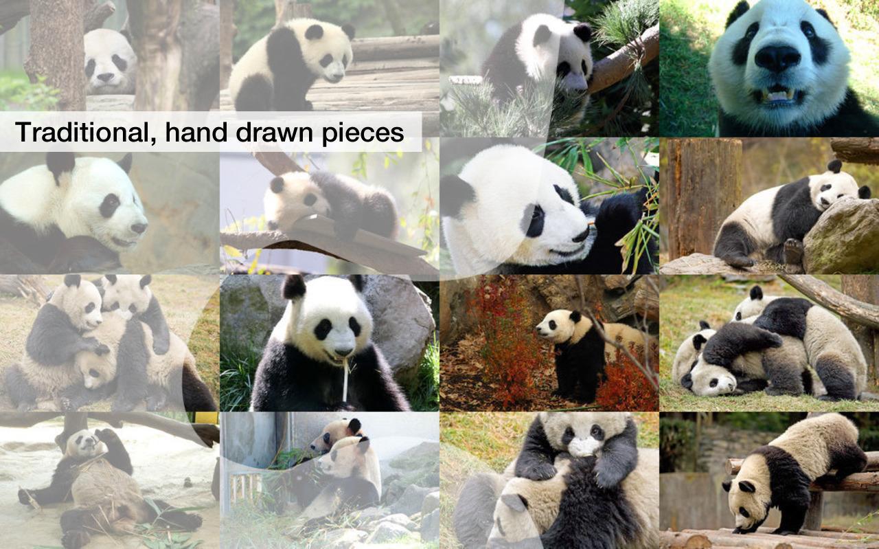 Jigsaw Puzzles: Pandas