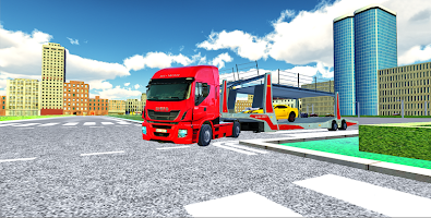 Car Transporter 3D : Truck Sim