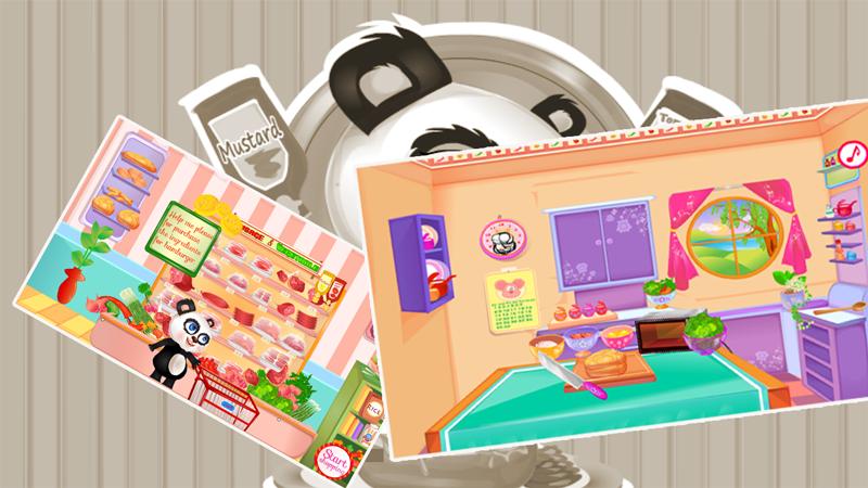 cooking hamburger shop