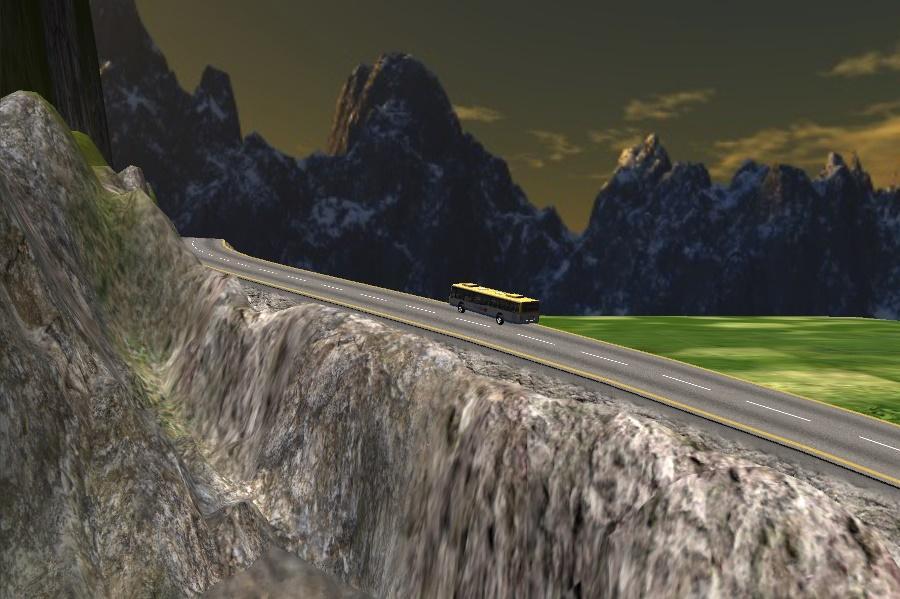 Off-Road Bus Hill Climb Drive