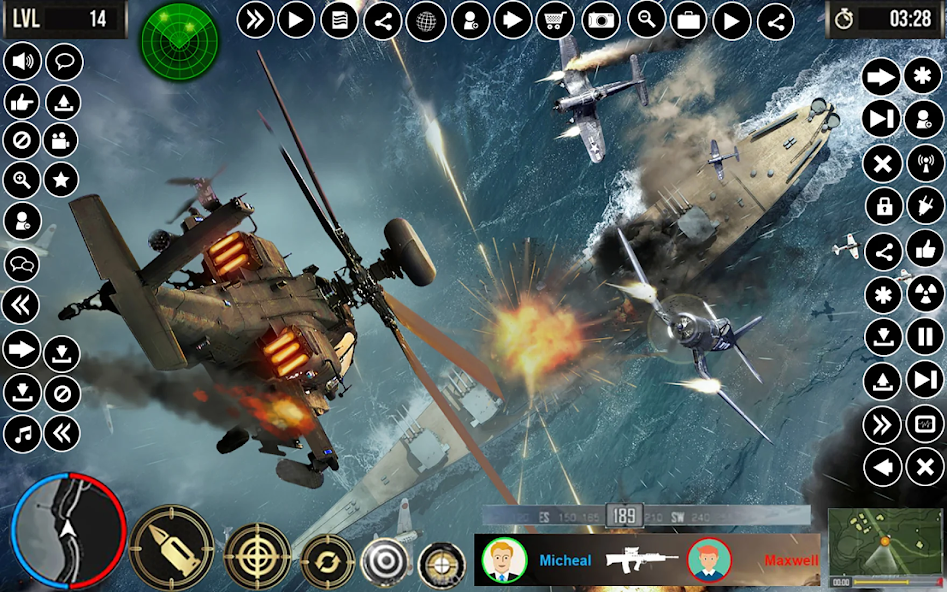 AIR FORCE HELICOPTER SIMULATOR