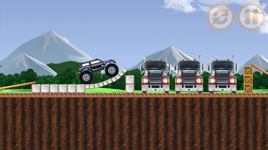 Monster Car Mission - Truck Driver