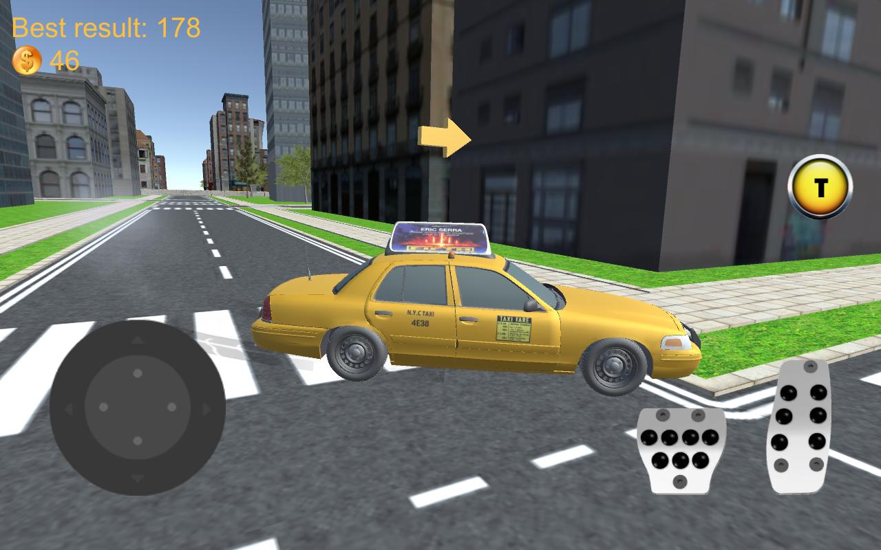 Futuristic Robot Taxi