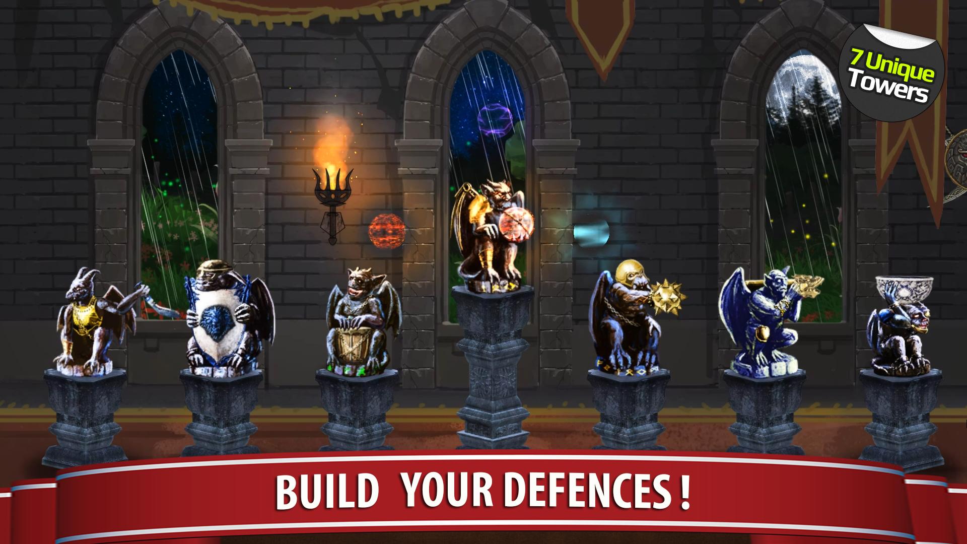 Heroes TD:Gargoyles vs Zombies