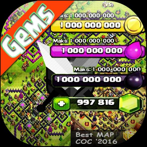Cal Gems for Clash of Clans Resource Prank