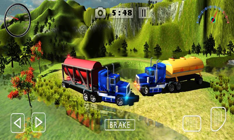 Offroad Oil Cargo Truck 3d