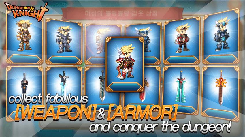 Dungeon and Knight : lonely warrior