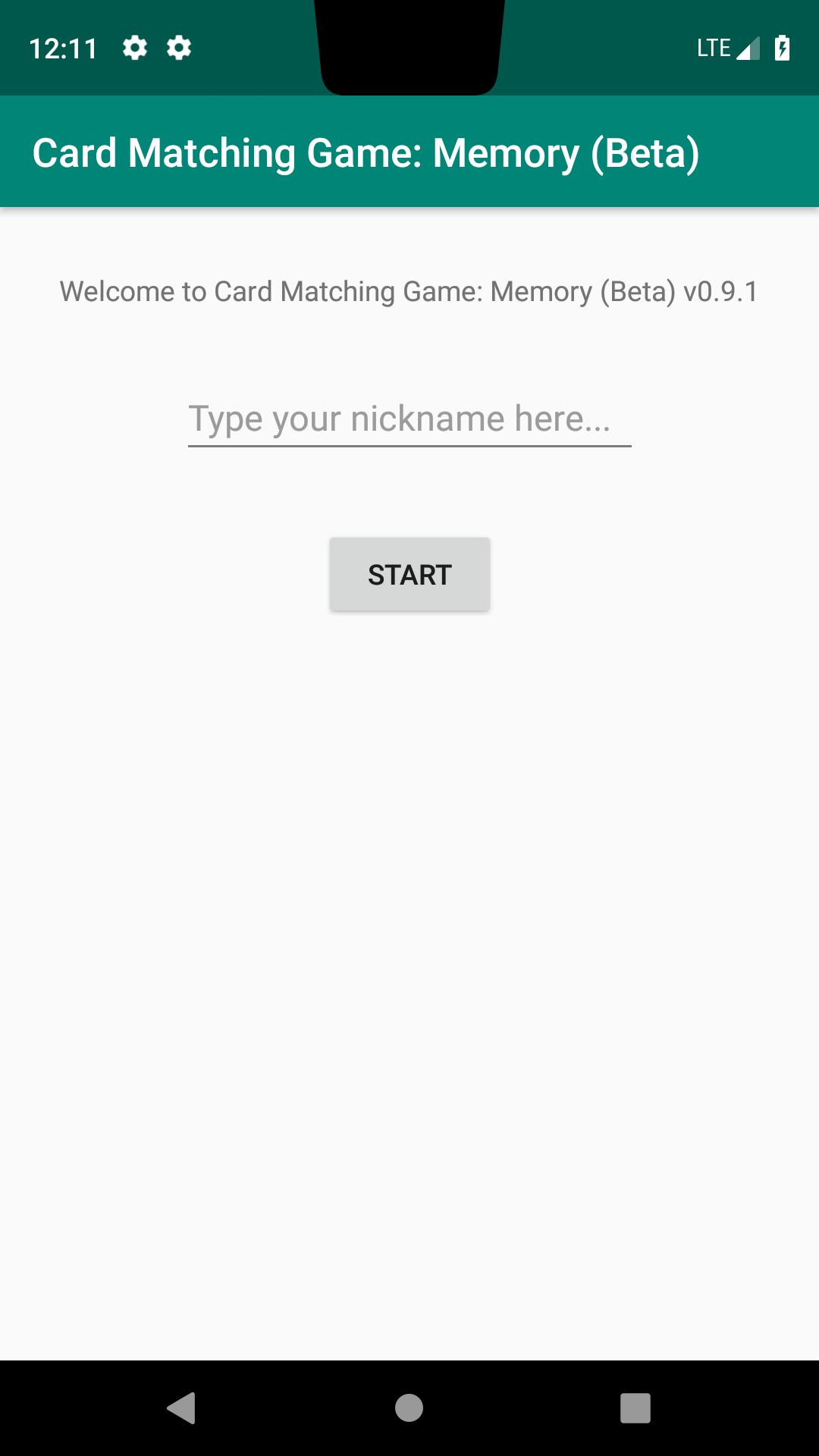 Card Matching Game: Memory (Be