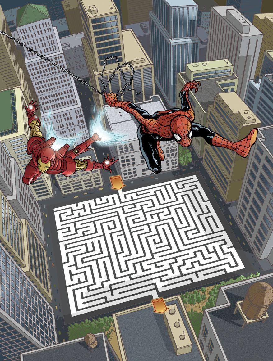 Spiderman in The Maze USA