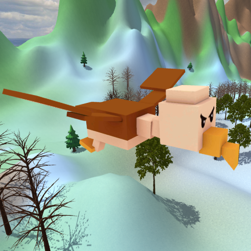 Eagle toy bird fly game 3d