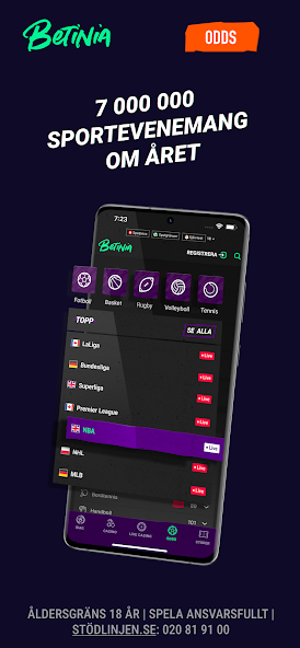 Betinia－Sports Betting, Casino