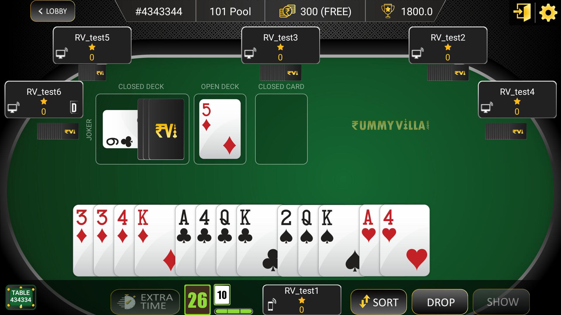 RummyVilla - Play Rummy Online