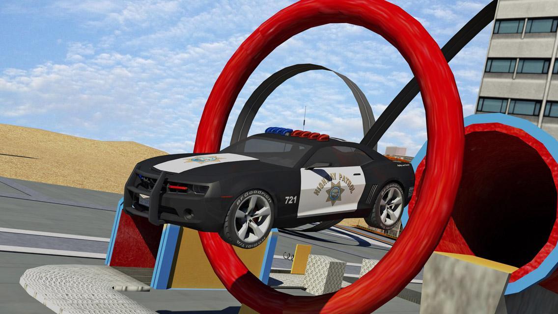 Extreme Police car Driving