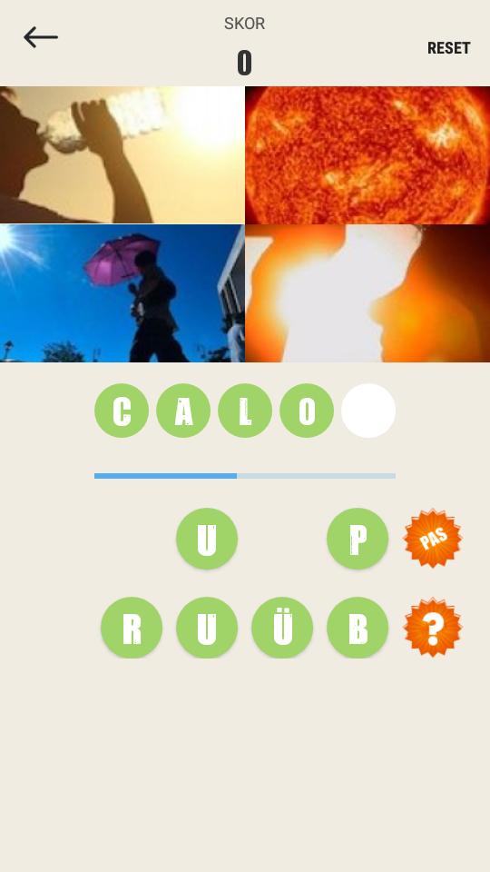 4 Fotos 1 Palabras