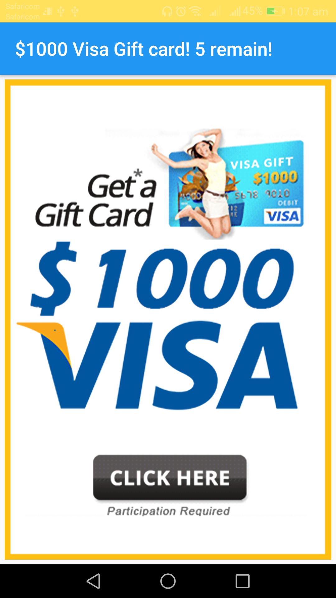 buying $1000 giftcards? play games and get one