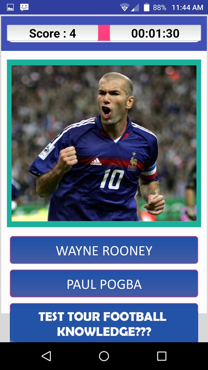 Football Soccer Quiz