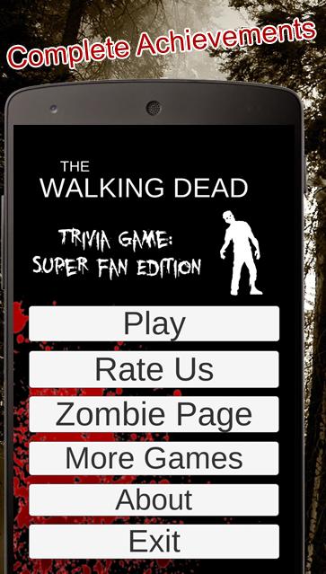 Super Fan Trivia: Walking Dead
