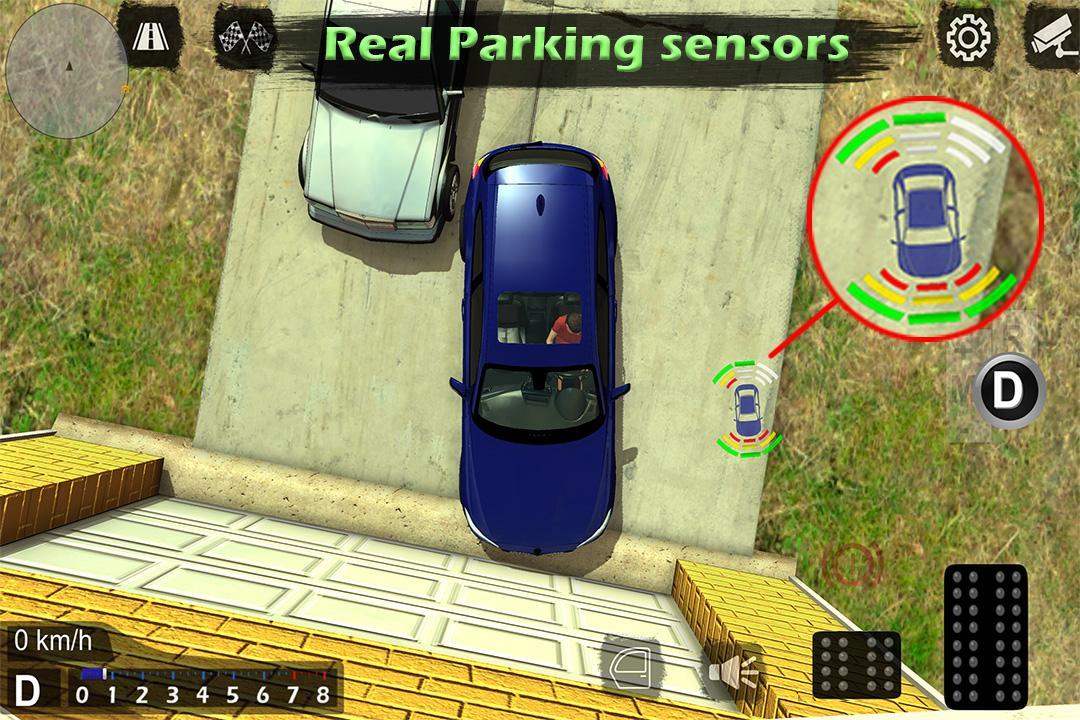 Manual gearbox Car parking