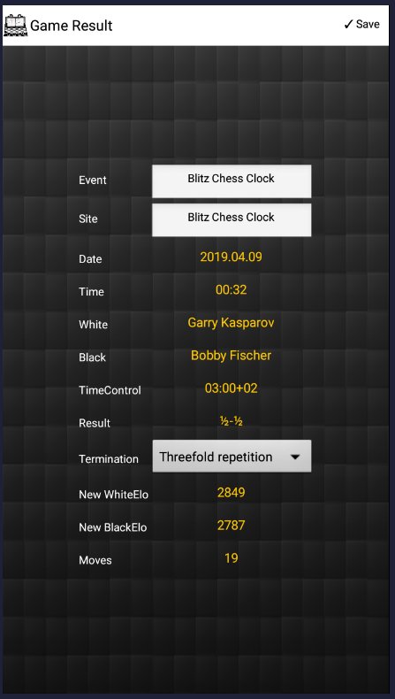 Blitz Chess Clock