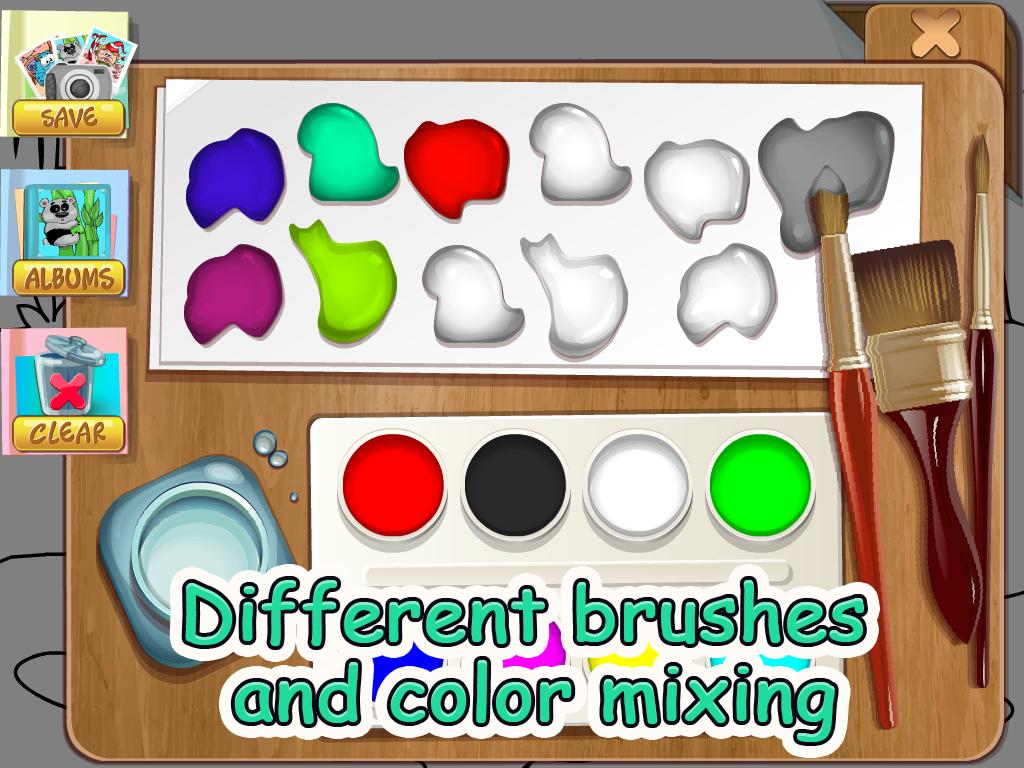Brush & Smudge - coloring book