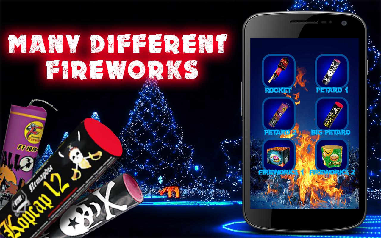 Christmas Fireworks Explosion