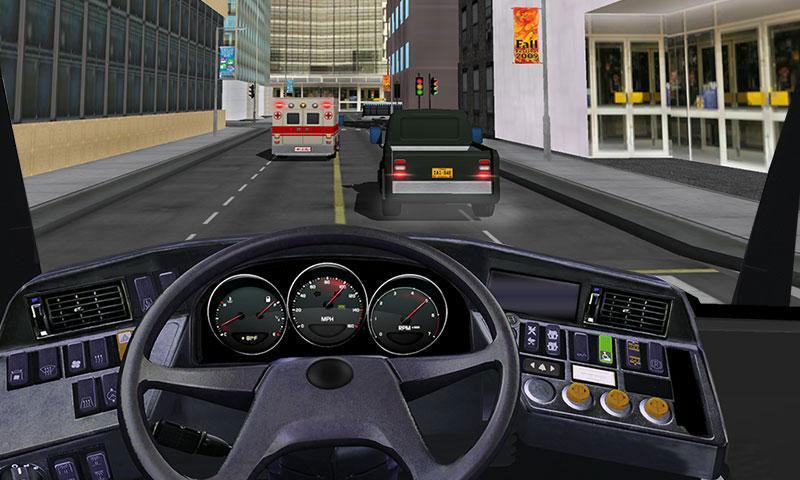 Racing In Bus 3D