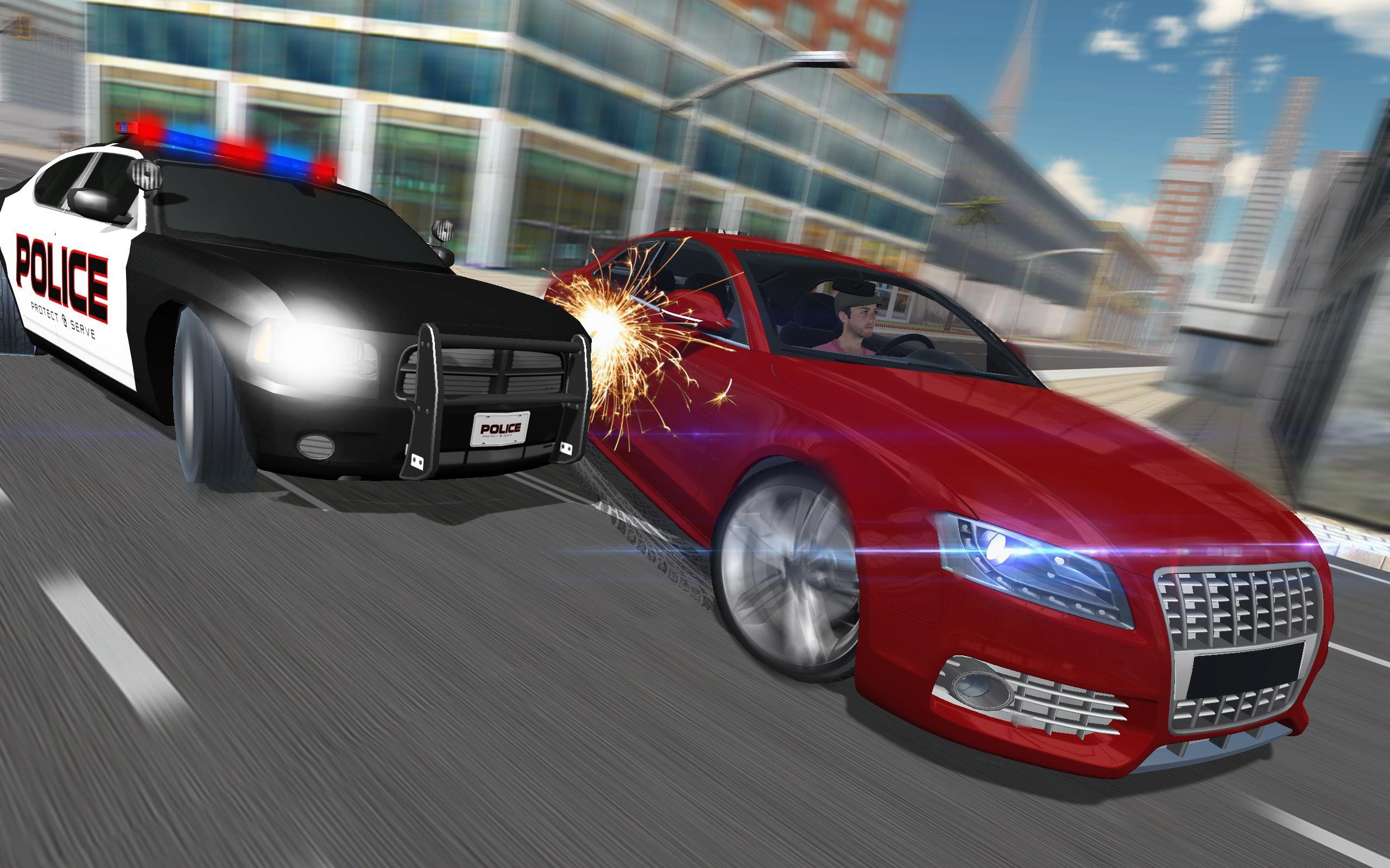 Police Car Chase-Criminal Case