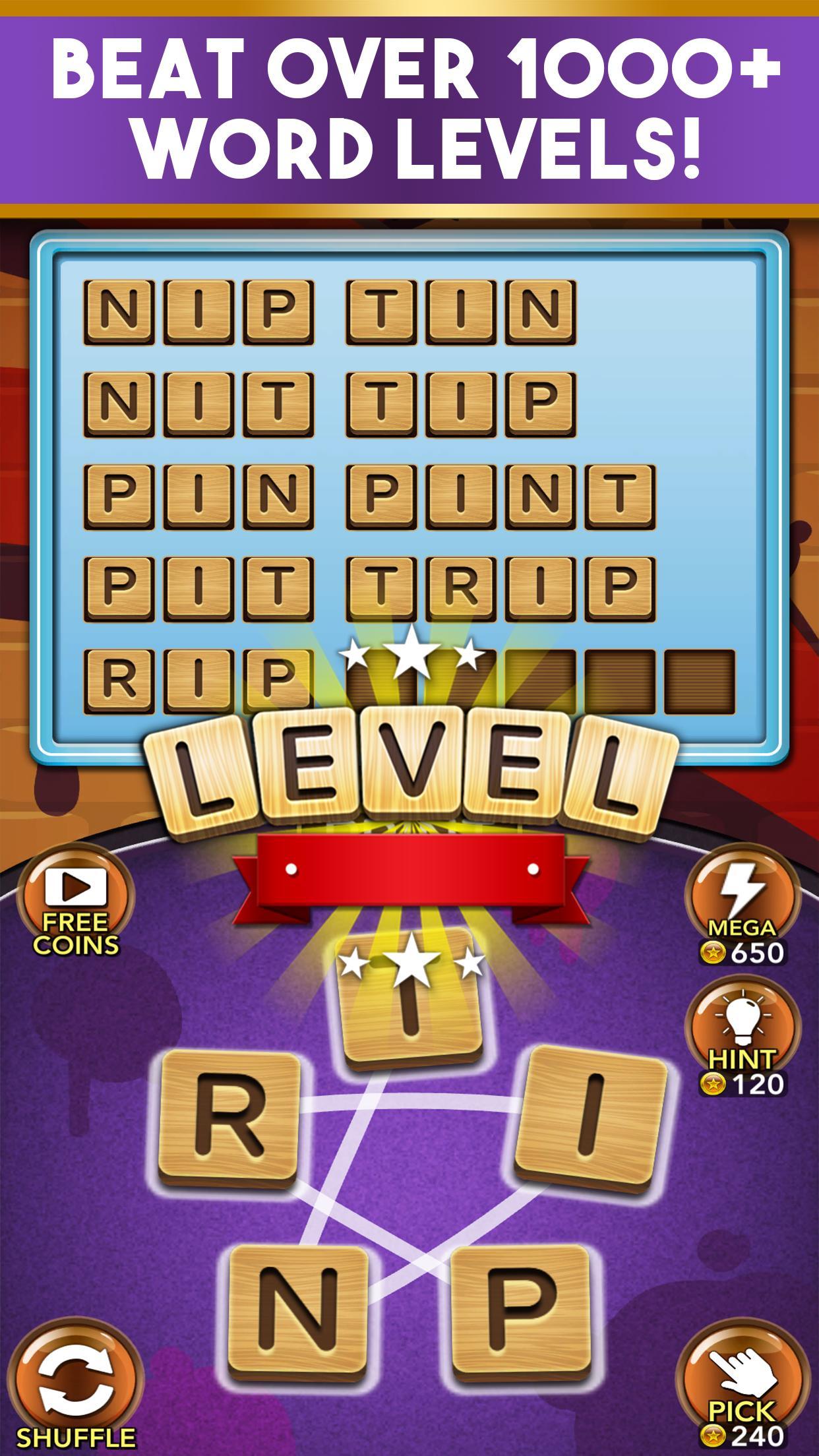 WORD ZIP - FREE WORD GAMES