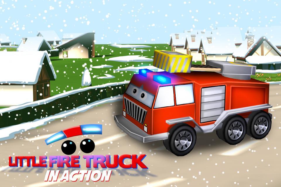 Little Fire Truck in Action
