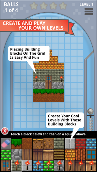 Pinball Block Break Craft Fun