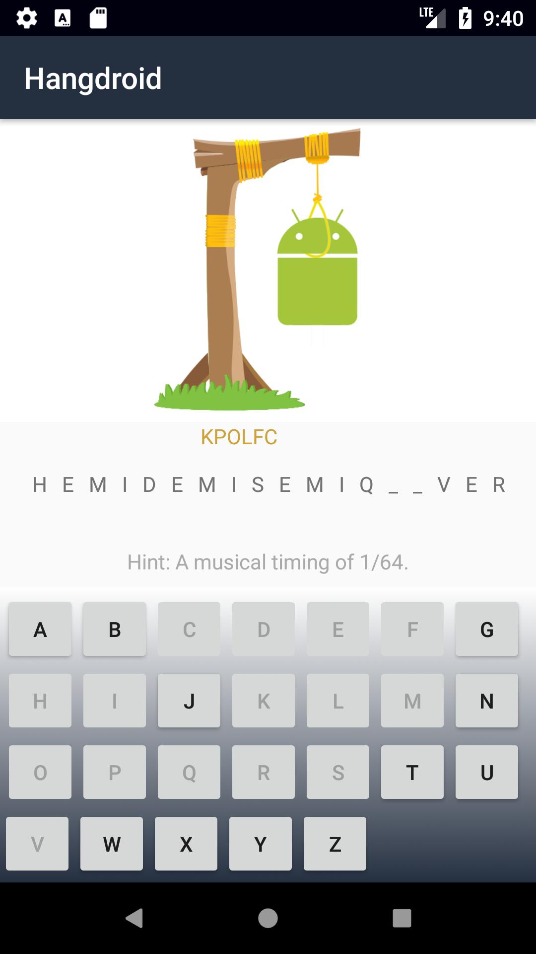 Hangdroid