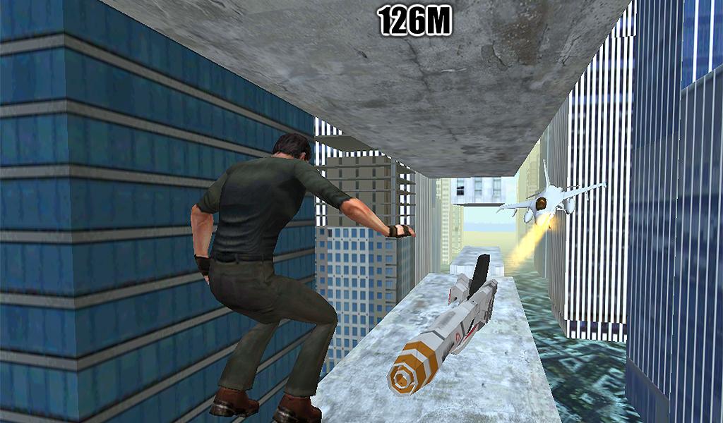 Roof Crazy Raid Runner 3D 2015