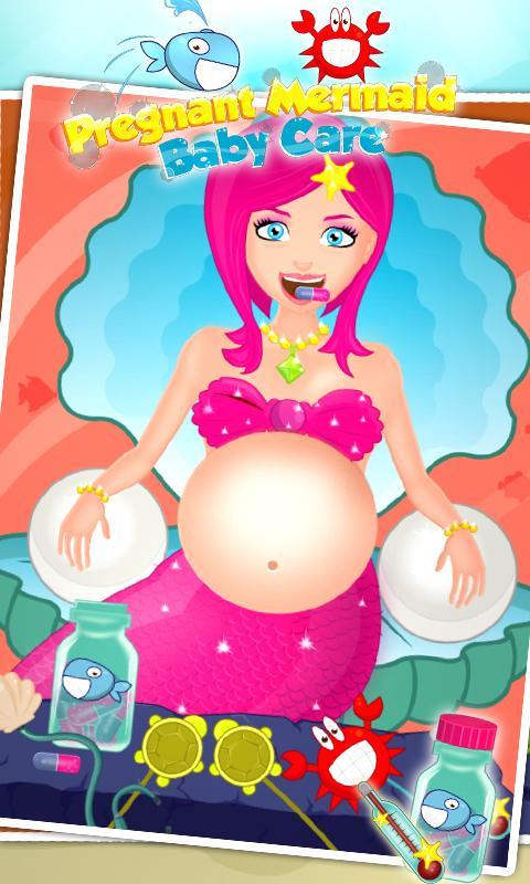 A mermaid born baby