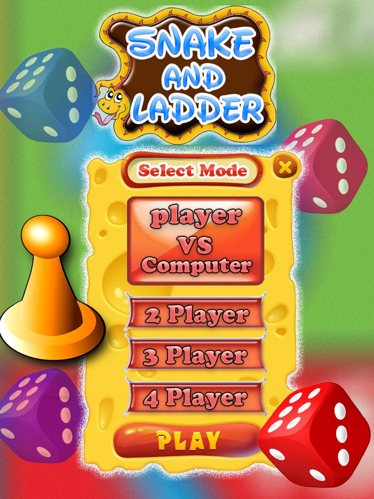 Snakes And Ladders - Dice Game : Board Game