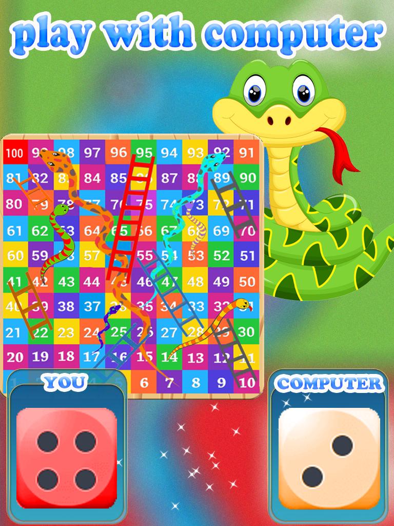 Snakes And Ladders - Dice Game : Board Game